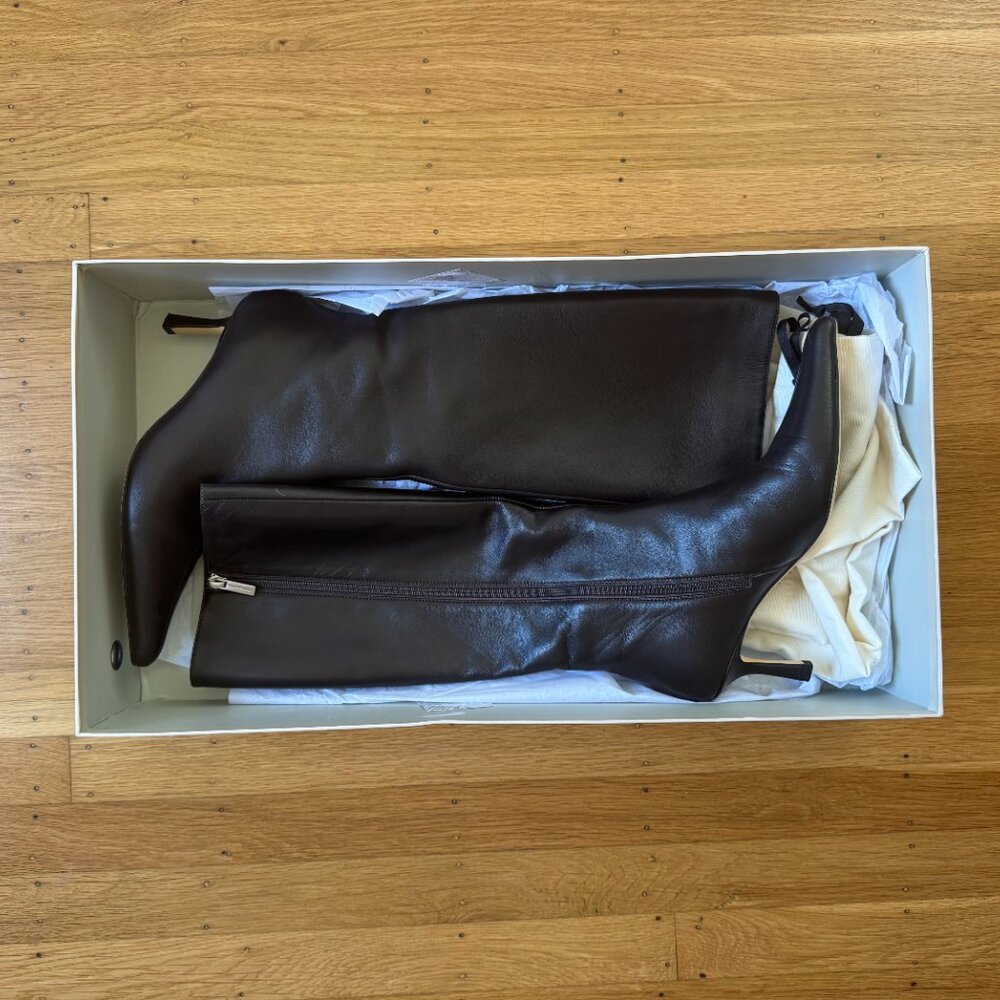 Quest Brown Leather Boots